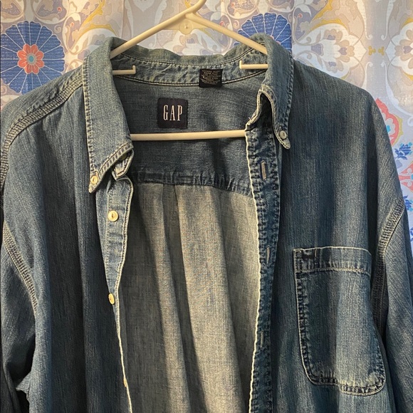 GAP Other - GAP Light Blue Denim Shirt Jacket